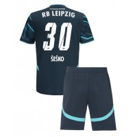 RB Leipzig Benjamin Sesko #30 3rd trikot Kinder 2024-25 Kurzarm (+ Kurze Hosen)